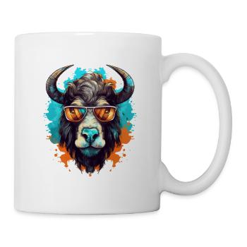 Party Bull - Mug - white - Right