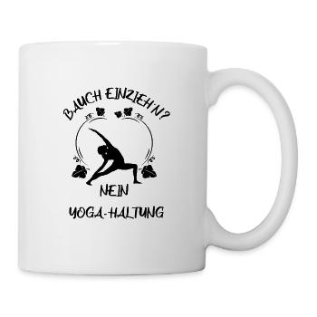 Yoga - Tasse - Weiß - Rechts
