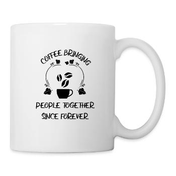 Kaffee Espresso Käffchen - Tasse - Weiß - Rechts