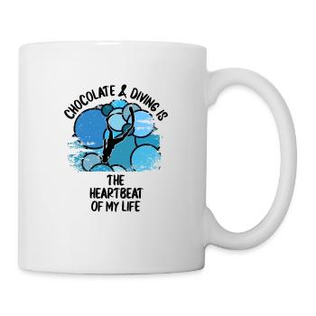 Plongeurs Plongée sous-marine Plongée sous-marine Plongée sous-marine - Mug blanc - blanc - Droite