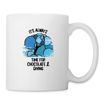 Plongeurs Plongée sous-marine Plongée sous-marine Plongée sous-marine - Mug blanc - blanc - Droite