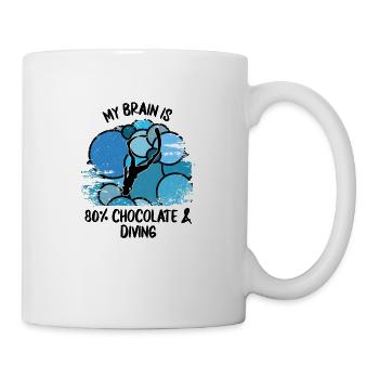 Plongeurs Plongée sous-marine Plongée sous-marine Plongée sous-marine - Mug blanc - blanc - Droite