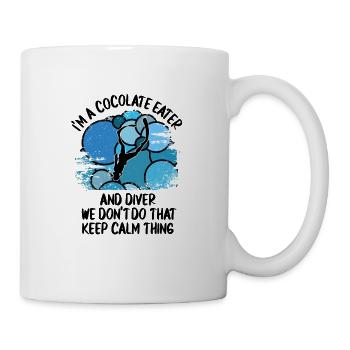 Plongeurs Plongée sous-marine Plongée sous-marine Plongée sous-marine - Mug blanc - blanc - Droite
