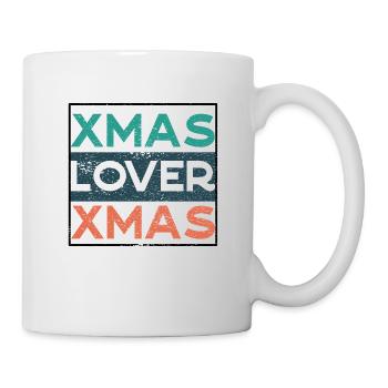 Xmas Lover - Weihnachtsfreude - Tasse - Weiß - Rechts
