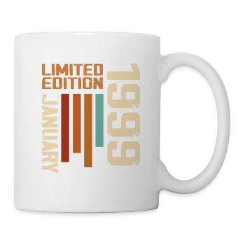 January 1999 - 1999 January Birthday Gift - Mug - white - Right