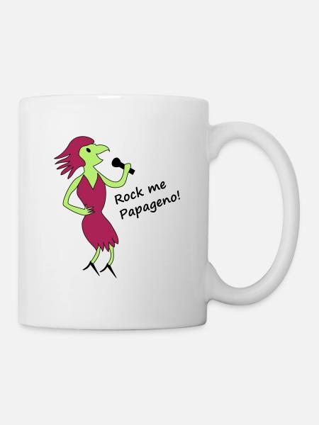 Papagena - in Deinen Wunschfaren - Tasse - Weiß