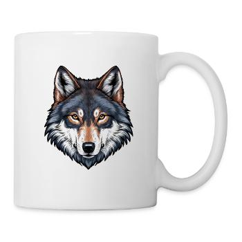 Wolf - Mug - white - Right