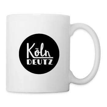 Köln Deutz rocks - Tasse - Weiß - Rechts
