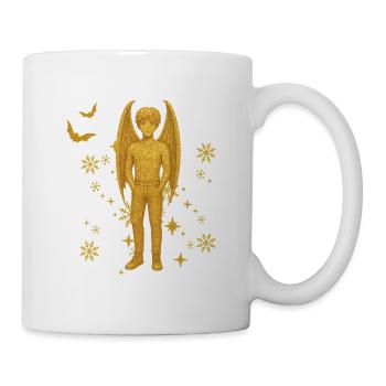 Vampir-Dämon Edition Winter - Tasse - Weiß - Rechts