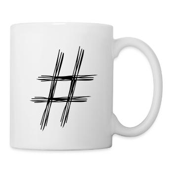 hashtag # - Mug - white - Right