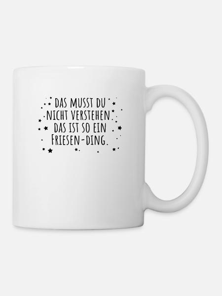 Friesen-Ding - Tasse - Weiß