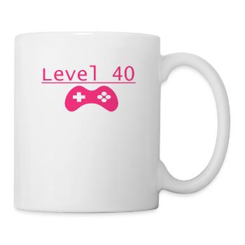 Level 40 - Mug - white - Right