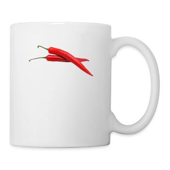 paprika chilli chili pepper citrus veggie vegetable - Mug - white - Right
