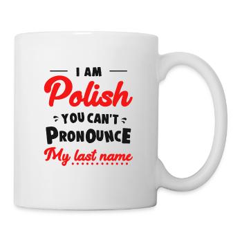 Poland Polska Polish flag gift - Mug - white - Right
