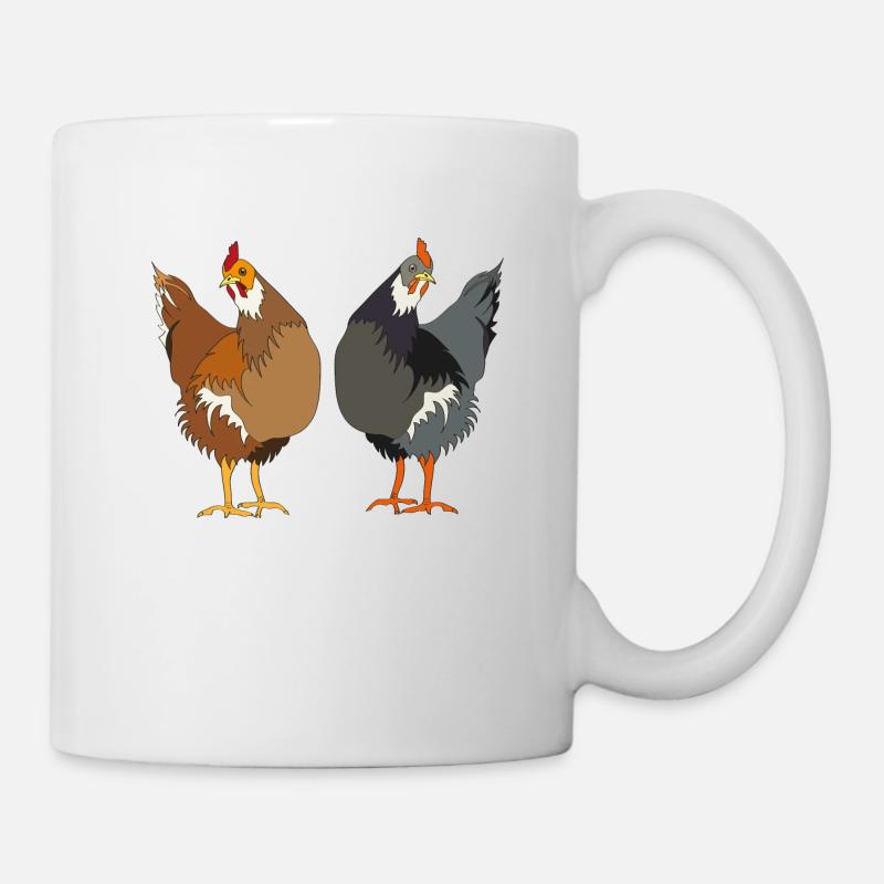 Huehner - Mug blanc - blanc