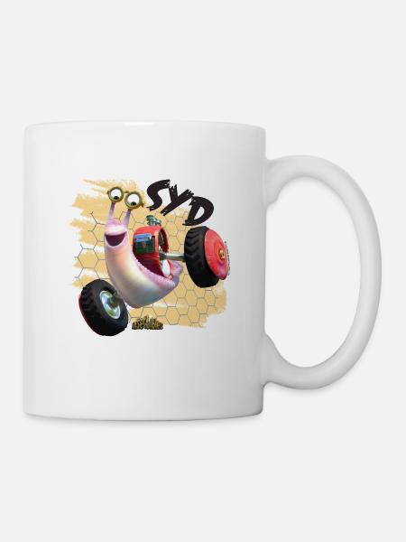 Insectibles Turboschnelle Schnecke Syd - Tasse - Weiß