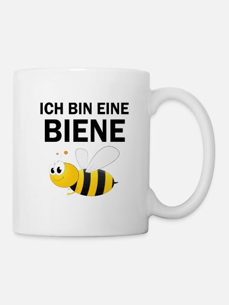 Ich Bin Eine Biene Geschenk Bienen Bienenflüsterer - Tasse - Weiß