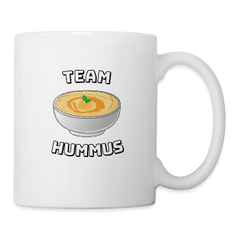 Team Hummus Funny Vegan Vegan Falafel - Mug - white - Right
