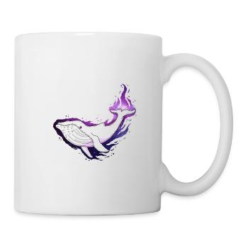 Whale galaxy - Mug - white - Right