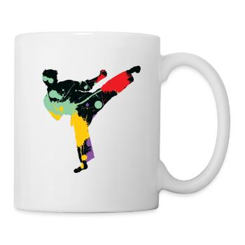 karaté - Mug blanc - blanc - Droite