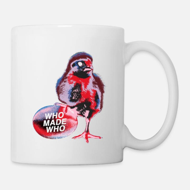 WhoMadeWho - Zombie Chick - Tasse - Weiß