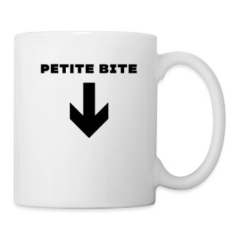 Petite bite - Mug blanc - blanc - Droite