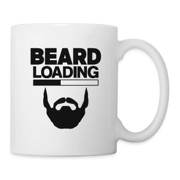Beard loading - Beard Wearer Gift Idea - Mug - white - Right