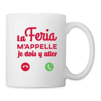 Feria alcool humour - Mug blanc - blanc - Droite