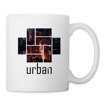 Urban Geometry - Tasse - Weiß - Rechts