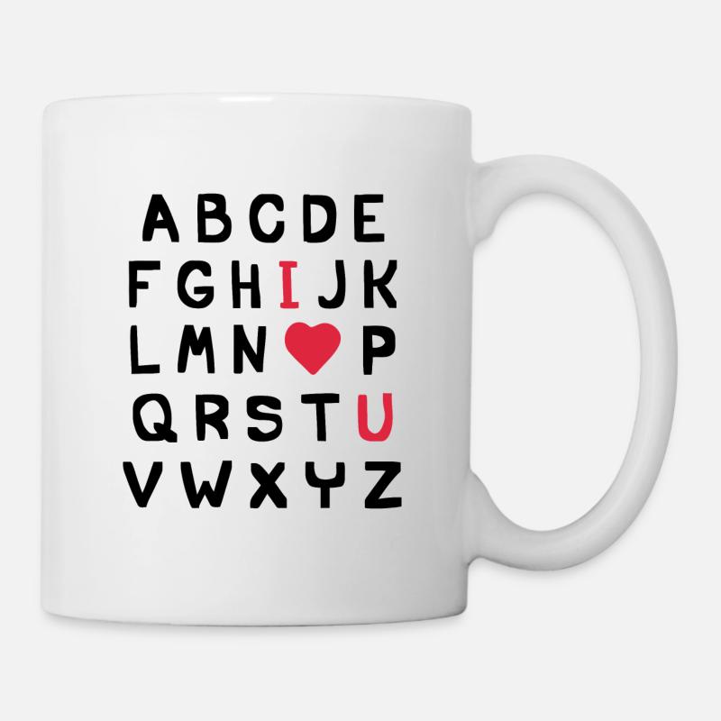 Ich liebe dich - Tasse - Weiß