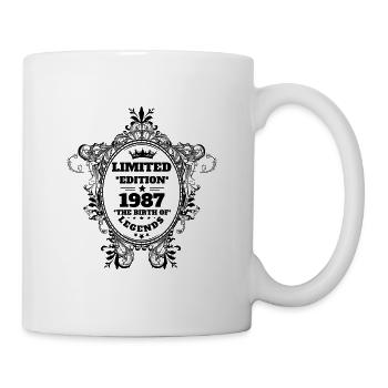 1987 - Tasse - Weiß - Rechts