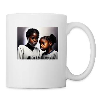 say no to racism - Tasse - Weiß - Rechts