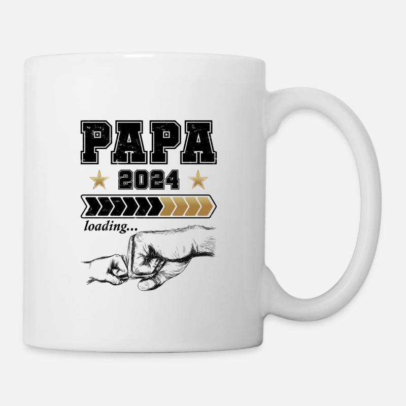Werdender Papa 2024 - Tasse - Weiß