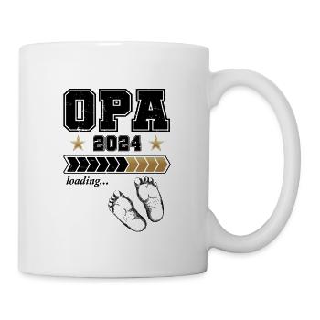 Opa 2024 Loading - Tasse - Weiß - Rechts