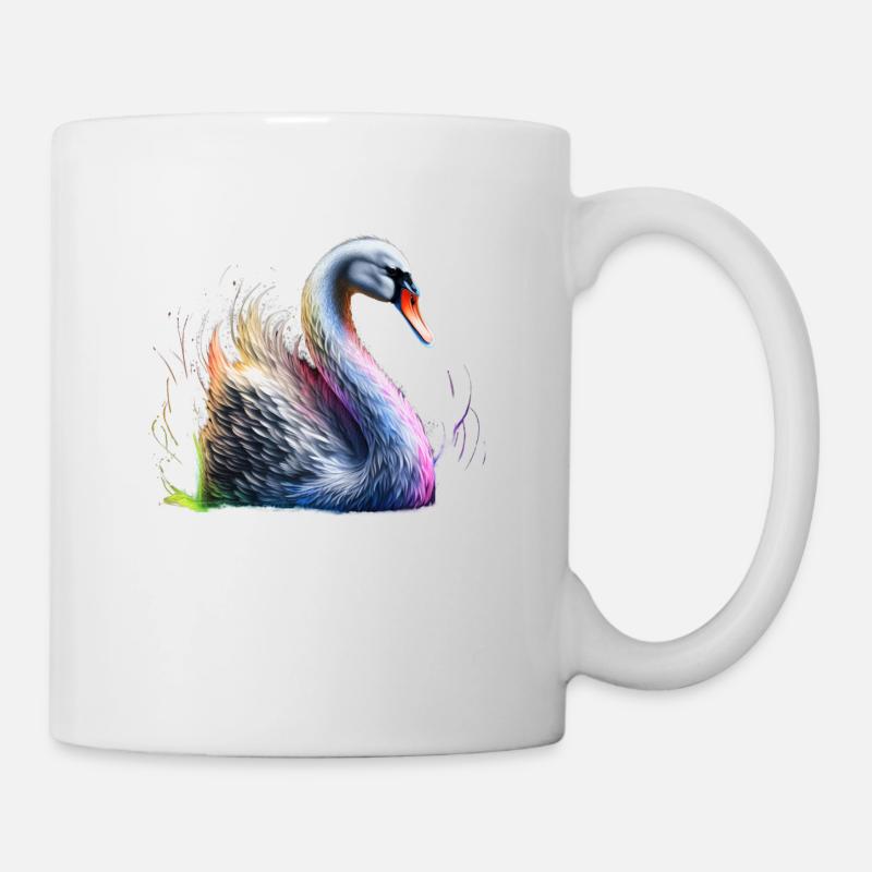 MAJESTIC SWAN - Mug - white