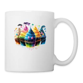 CUPCAKES - Tasse - Weiß - Rechts