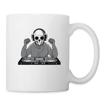 DJ Skull Face - Mug - white - Right