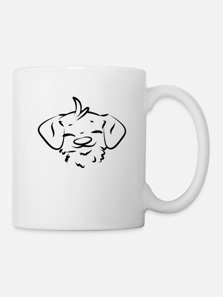 Happy Dog - Mug - white
