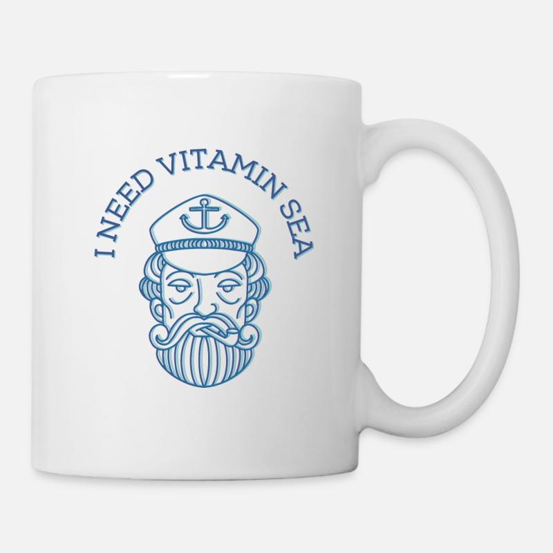 Sailor on land - Mug - white