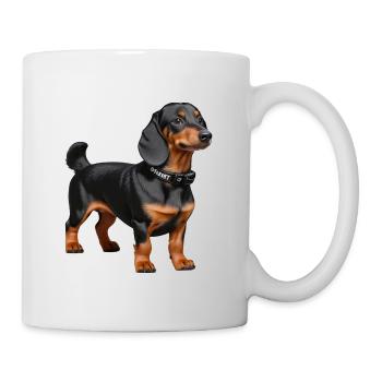Dachshund - Mug - white - Right