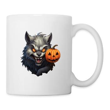 Halloween Wewolf - Mug - white - Right
