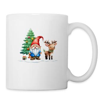 Wichtel Tomte at Christmas - Mug - white - Right