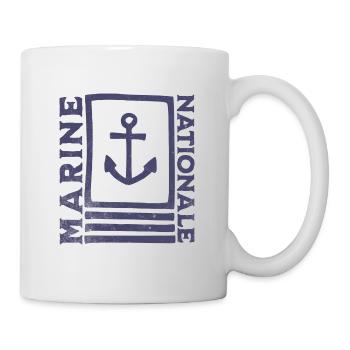 Vintage French Navy - Mug - white - Right