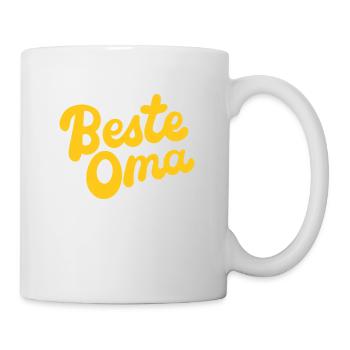 Beste Oma - Tasse - Weiß - Rechts