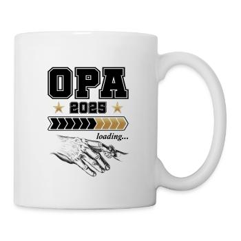 Opa Loading 2025 - Tasse - Weiß - Rechts