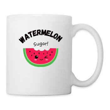 Watermelon sugar! - Tasse - Weiß - Rechts