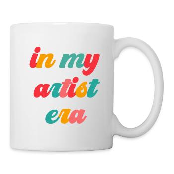 In My Artist Era - Funny Artist - Mug - white - Right