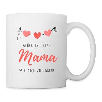 Le bonheur, c’est d’avoir une maman comme soi - Fête des Mères - Mug blanc - blanc - Droite