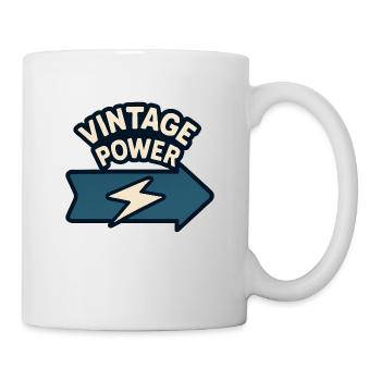 Stylized Arrow & Lightning - Mug - white - Right