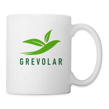 GREVOLAR 300ppp Logo - Tasse - Weiß - Rechts
